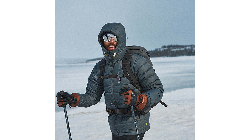 Fjallraven Expedition Pack Down Hoodie - Mens, Basalt, Extra Large, F86121-050-XL