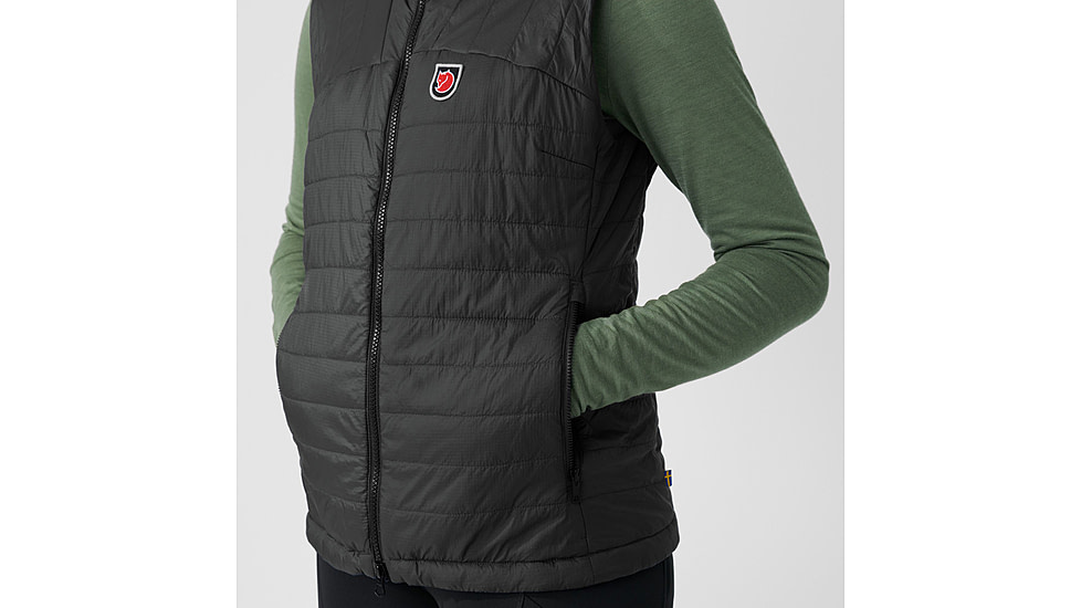 Fjallraven Expedition X-Latt Vest - Womens, Black, Small, F86366-550-S
