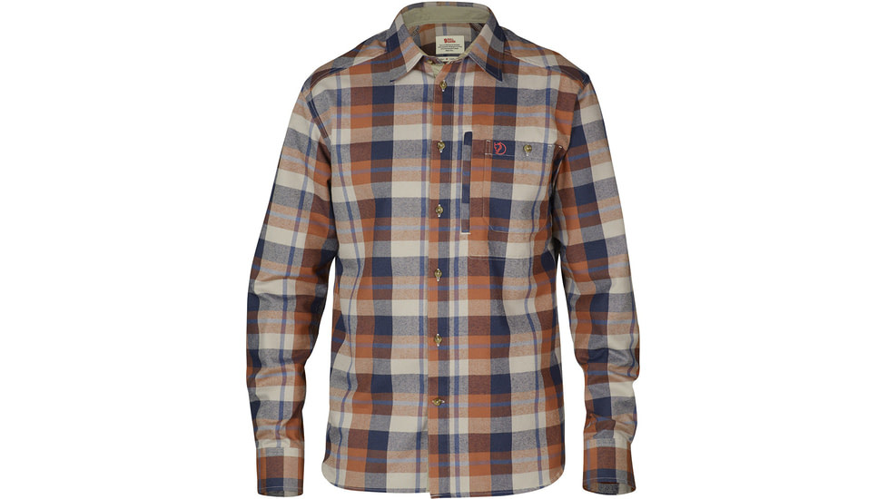 Fjallraven Fjallglim Shirt - Mens-Autumn Leaf-Large