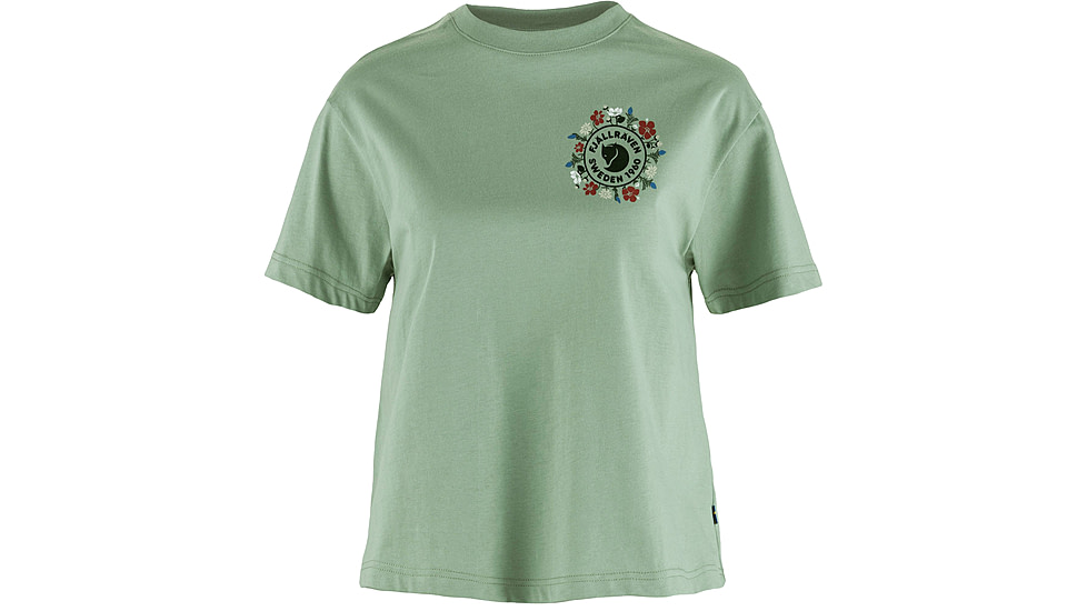 Fjallraven Fjallblomster Logo T-Shirt - Womens