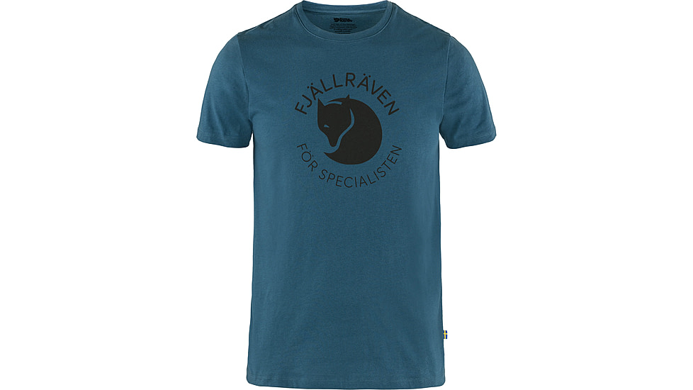 Fjallraven Fox T-shirt - Mens, Indigo Blue, Extra Large, F87052-534-XL
