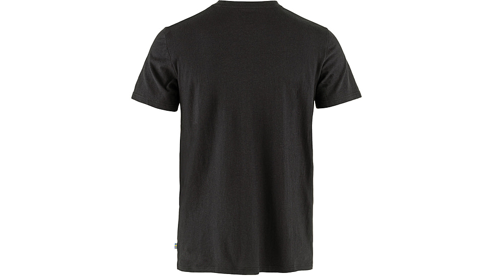 Fjallraven Hemp Blend T-Shirt - Mens, Black, Small, F12600215-550-S