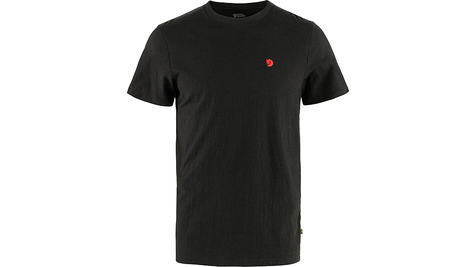 Fjallraven Hemp Blend T-Shirt - Mens, Black, Small, F12600215-550-S