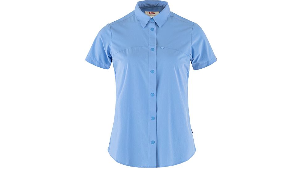 Fjallraven High Coast Lite Short Sleeve Shirt - Womens, Ultramarine, Small, F87037-537-S
