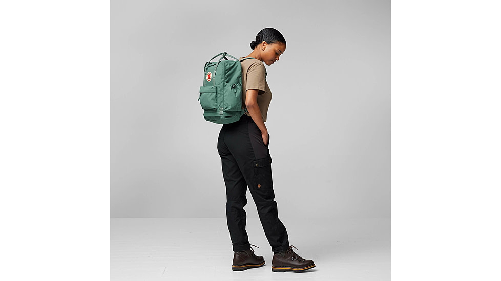 Fjallraven Kanken Outlong - Unisex, Frost Green, One Size, F232-664OS