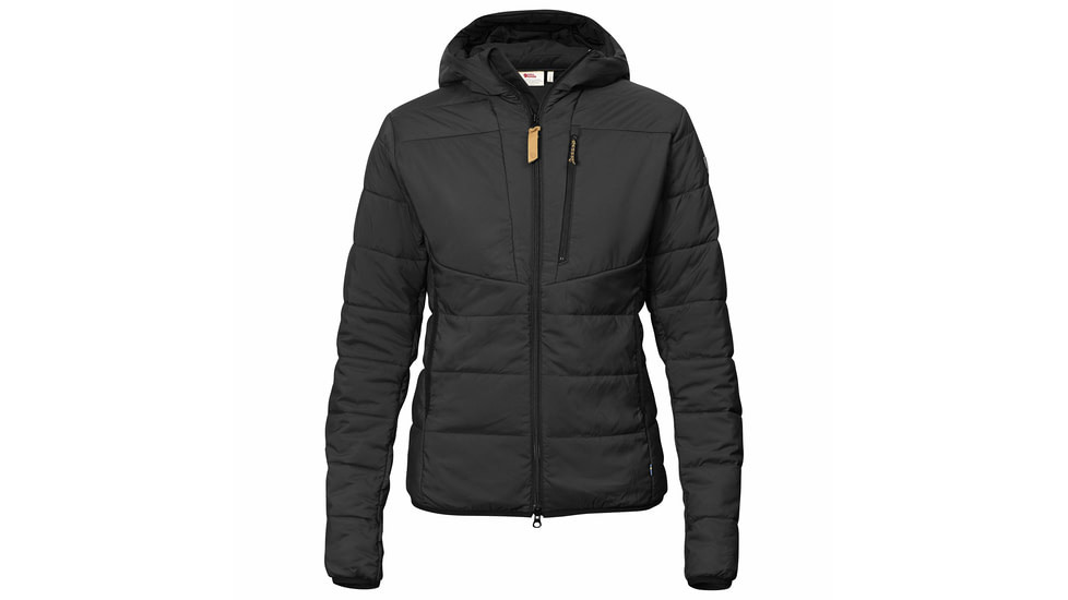 Fjallraven Keb Padded Hoodie - Womens, Black, XS, F89630-550-XS