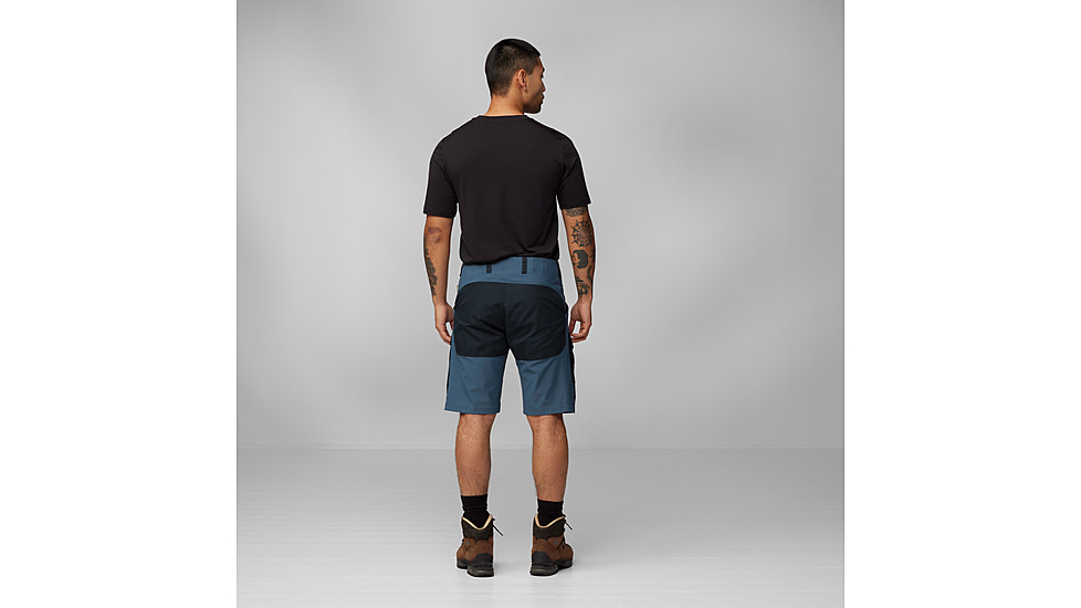 Fjallraven Keb Shorts - Mens, Dark Navy/Uncle Blue, 52, F80809-555-520-52