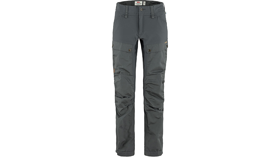 Fjallraven Keb Trekking Trousers - Womens, Regular Inseam, Basalt, 36/Regular, F86706-050-36/R