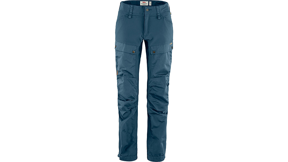 Fjallraven Keb Trekking Trousers - Womens, Regular Inseam, Indigo Blue, 44/Regular, F86706-534-44/R
