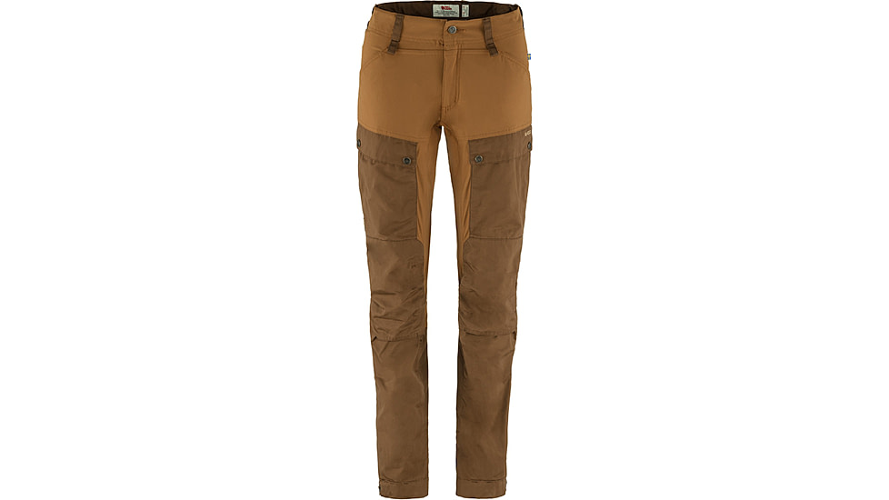 Fjallraven Keb Trekking Trousers - Womens, Short Inseam, Timber Brown/Chestnut, 44/Short, F86706-248-230-44/S
