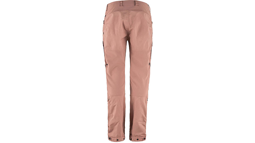 Fjallraven Keb Trousers Curved - Womens, Long Inseam, Dusty Rose, 48/Long, F86705-300-48/L