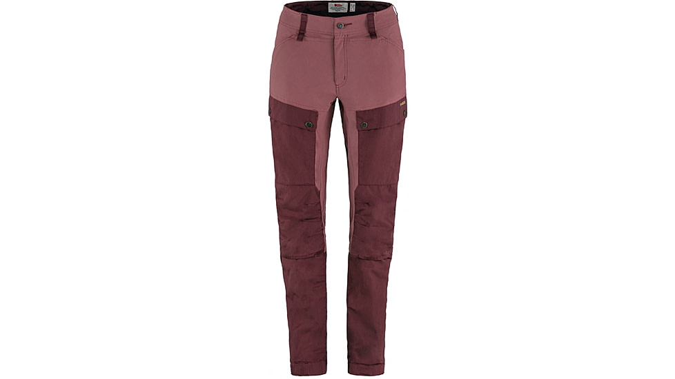 Fjallraven Keb Trousers Curved - Womens, Long Inseam, Port/Mesa Purple, 36/Long, F86705-357-410-36/L