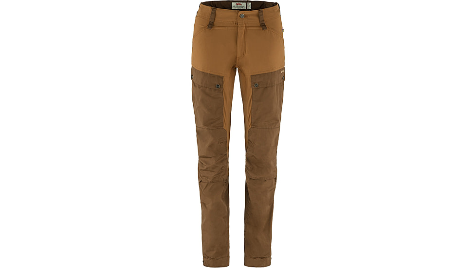 Fjallraven Keb Trousers Curved - Womens, Long Inseam, Timber Brown/Chestnut, 48/Long, F86705-248-230-48/L