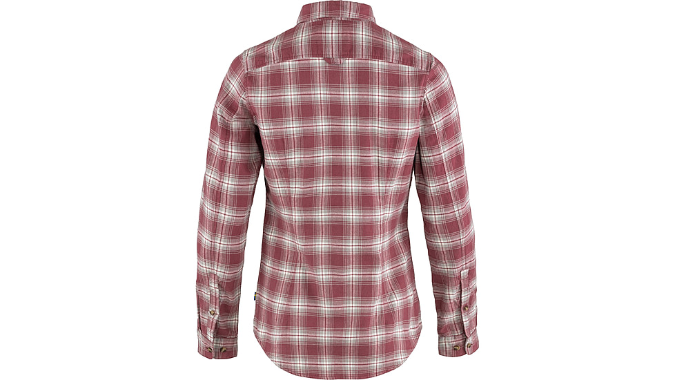 Fjallraven Ovik Flannel Shirt - Womens, Mesa Purple-Fog, Extra Large, F89833-410-021-XL