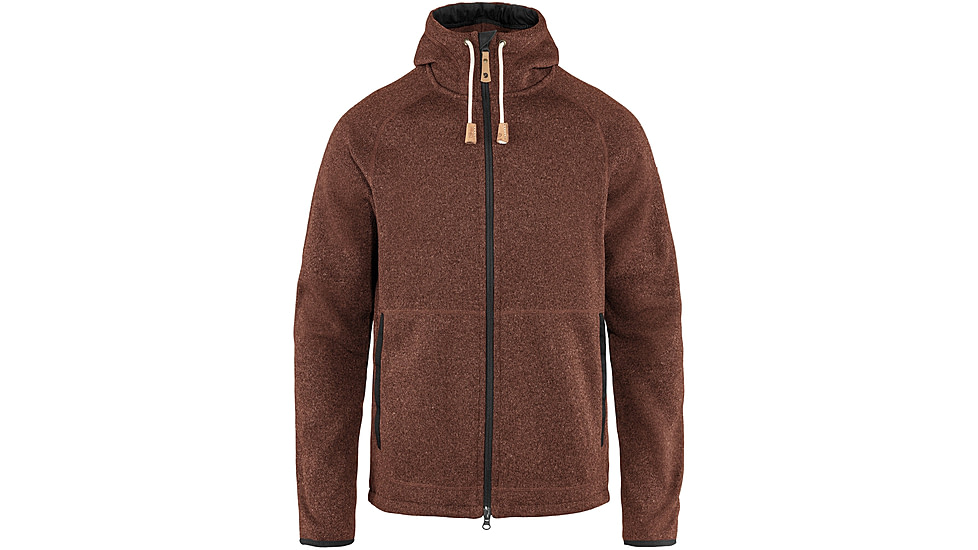 Fjallraven Ovik Fleece Hoodie - Mens, Autumn Leaf, Small, F82252-215-S