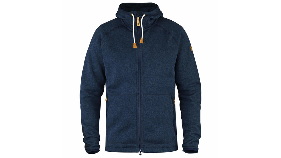 Fjallraven Ovik Fleece Hoodie - Mens, Navy, XS, F82252-560-XS