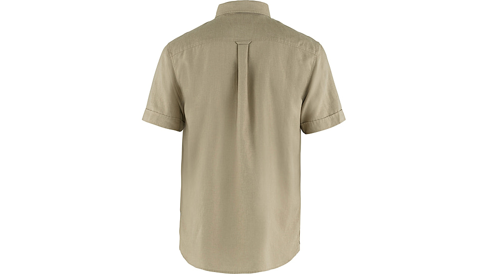 Fjallraven Ovik Travel Short Sleeve Shirt - Mens, Sand Stone, 2XL, F87039-195-XXL