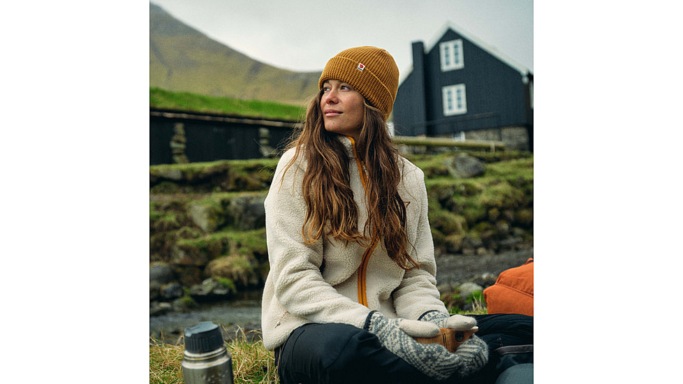 Fjallraven Vardag Pile Fleece - Womens, Chalk White, Extra Small, F84789-113-XS