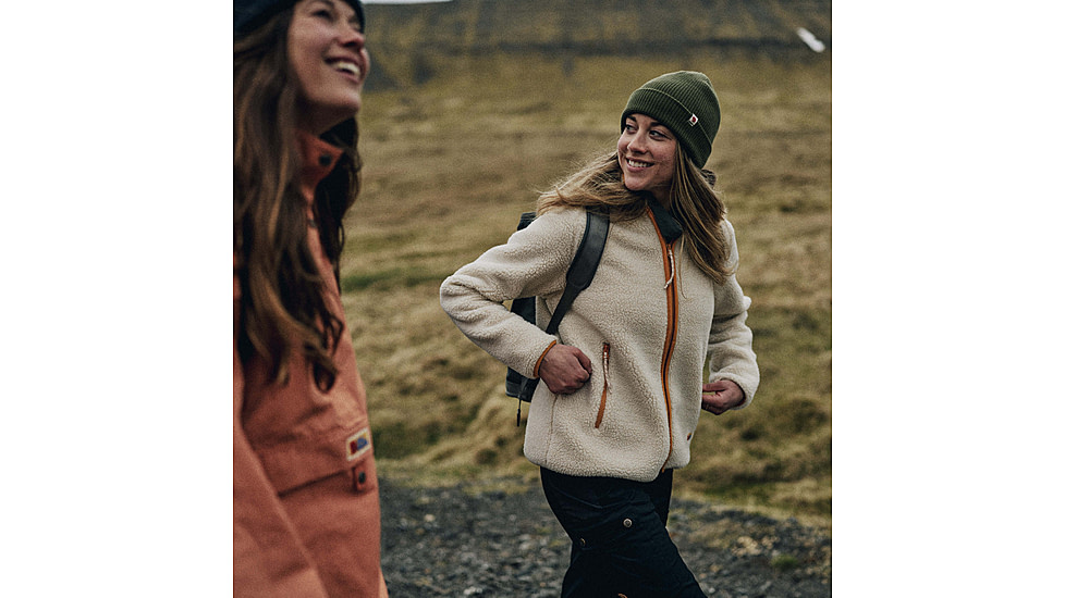 Fjallraven Vardag Pile Fleece - Womens, Chalk White, Extra Small, F84789-113-XS