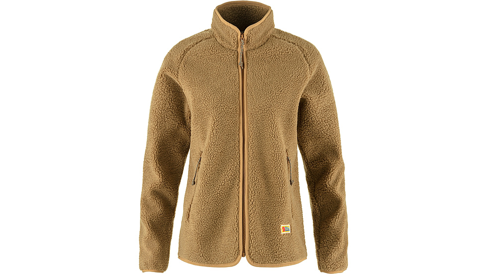 Fjallraven Vardag Pile Fleece - Womens, Extra Small, Buckwheat Brown, F84789-232-XS