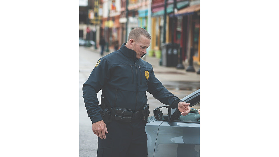 Flying Cross Softshell Layertech Jacket, Lapd Navy - 54100A86MEDIUMLONG