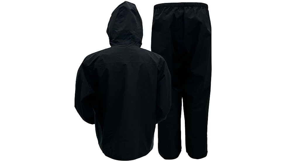 Frogg Toggs Mens Vapor Rain Suit Black Md/lg