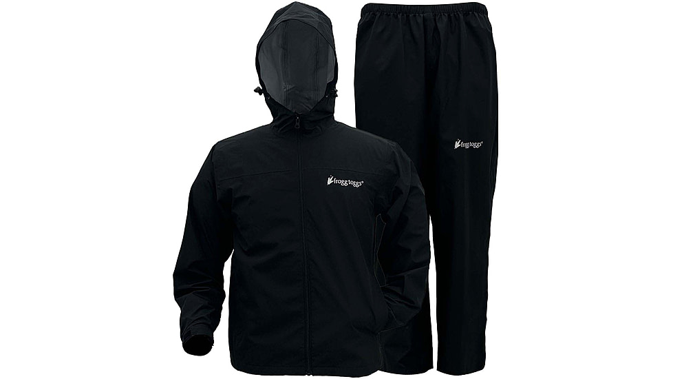 Frogg Toggs Womens Vapor Rain Suit Black Lg/xl