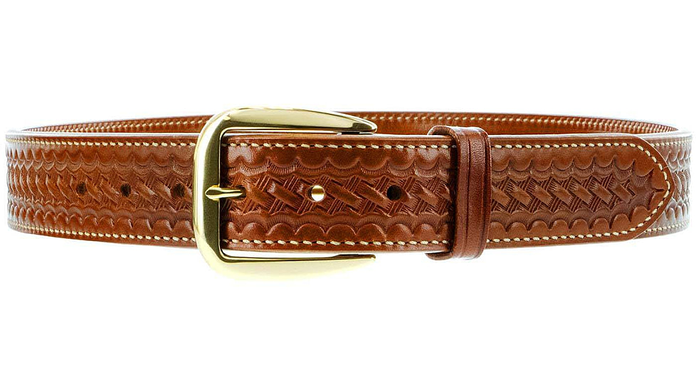Galco 1 1/2in SB28 Basket Stamped Holster Belt, Tan, 44, SB28-44