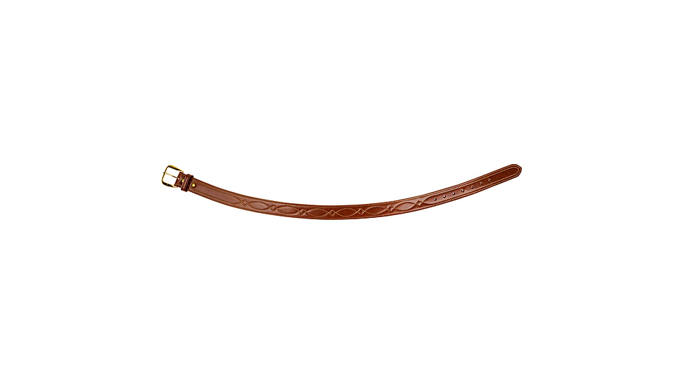 Galco CB7 1 1/2in Fancy Stitch Contour Holster Belt, Tan, 42in, CB7-42