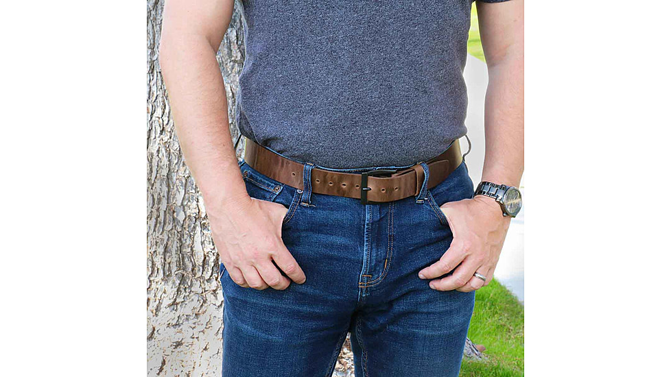 Galco SB18 1 1/2in Casual Pants Belt, Coffee, 46in - 49in, SB18CO-XXLG