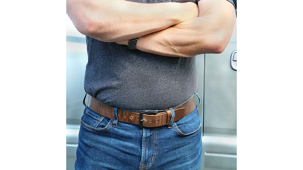 Galco SB18 1 1/2in Casual Pants Belt, Coffee, 46in - 49in, SB18CO-XXLG