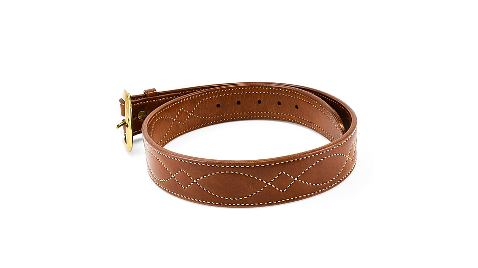 Galco SB6 Fancy Stitched Belt - Tan - Size - 34 SB6-34