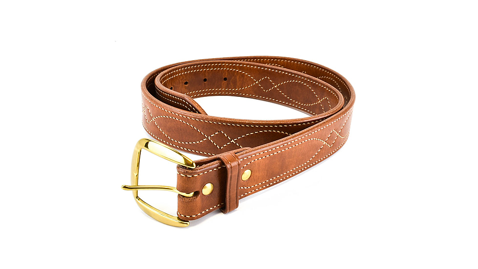 Galco SB6 Fancy Stitched Belt - Tan - Size - 44 SB6-44