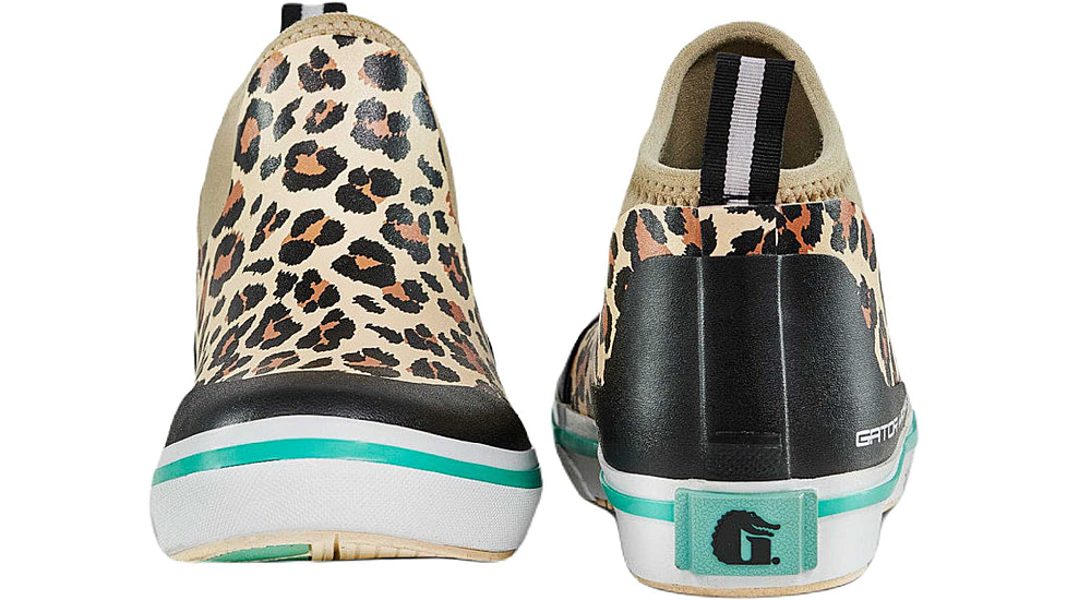 Gator Waders Camp Boots - Womens, Leopard/Aqua, 6 US, CAM3001W6