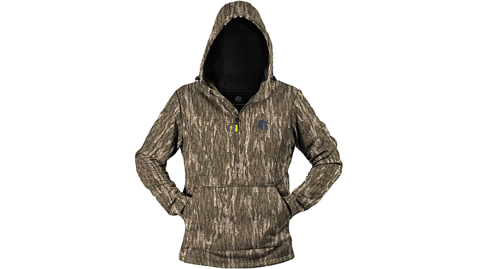 Gator Waders Camp Hoodie - Mens, Mossy Oak Bottomland, 2XL, CH32MXXL