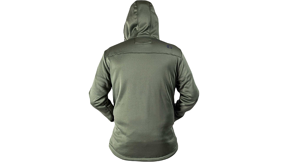 Gator Waders Camp Hoodie - Mens, Olive, Medium, CH17MM