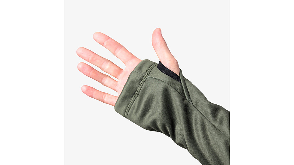 Gator Waders Camp Hoodie - Mens, Olive, Medium, CH17MM