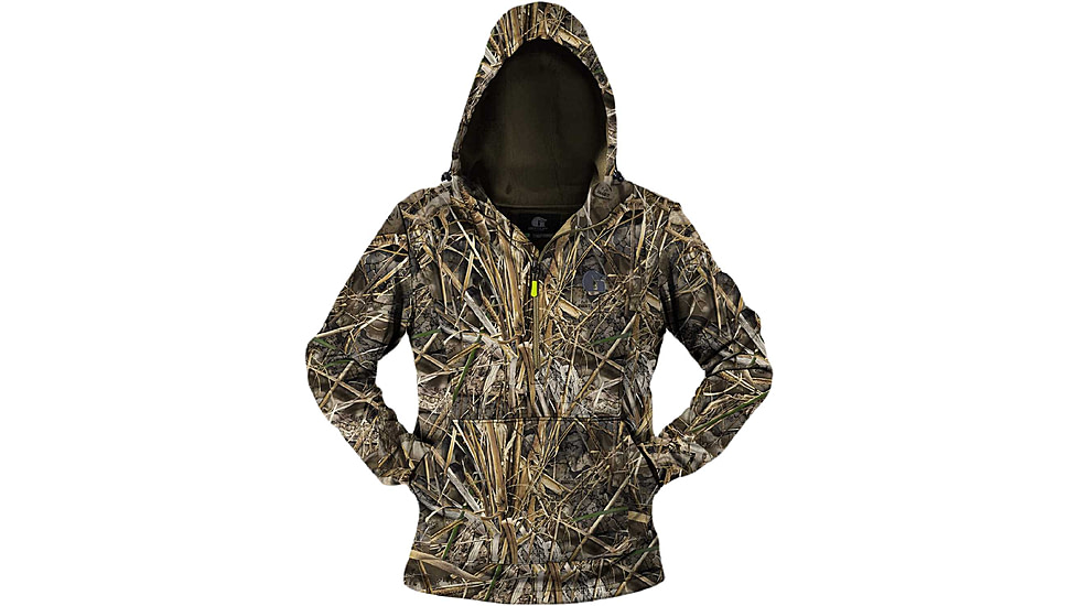 Gator Waders Camp Hoodie - Mens, Realtree Max-7, Large, CH58ML