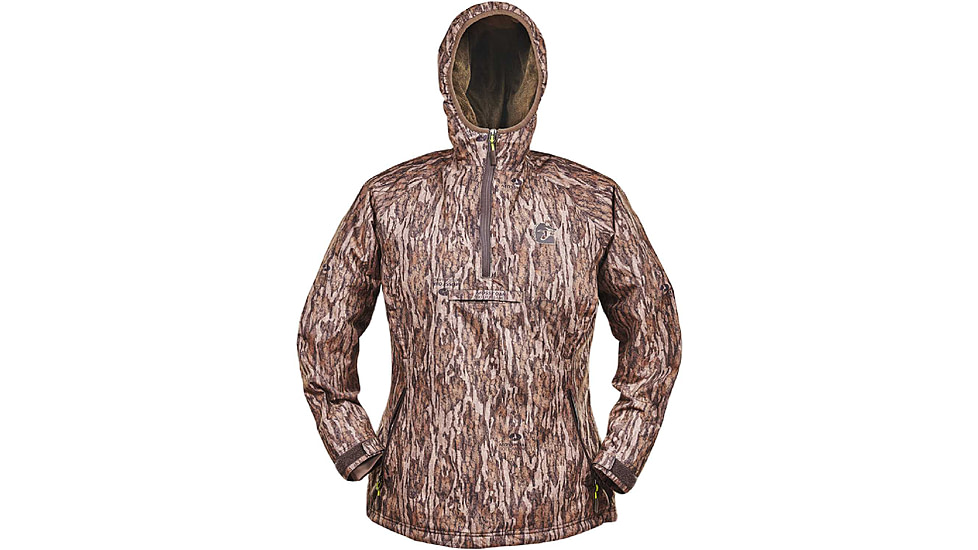 Gator Waders Waterproof 1/2 Zip Bog Hoodie - Womens, Mossy Oak Bottomland, Small, BOG32WS