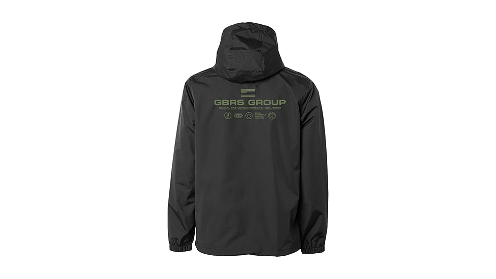 GBRS Group Anniversary Edition Instructor Rain Jacket - Men's, Black, Large, RG-BLKGRN-INS25-L