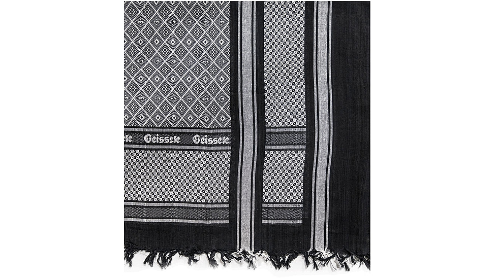 Geissele Combat Neck Covering Scarve, Black, 24-018B