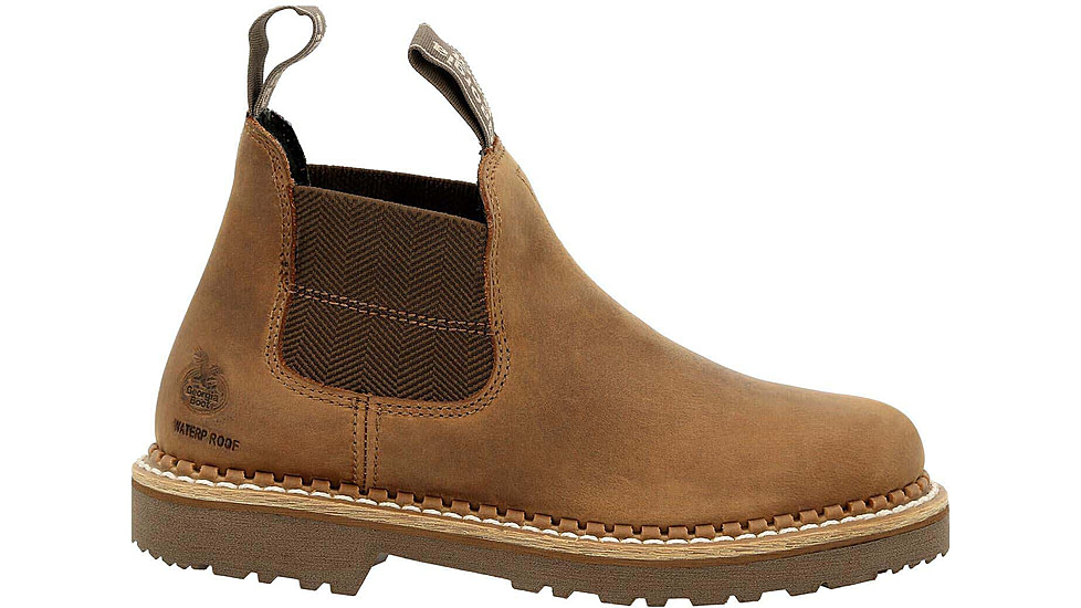 Georgia Boot Giant Revamp Chelsea Boot - Womens, Medium, Brown, 7.5, GB00432-075M