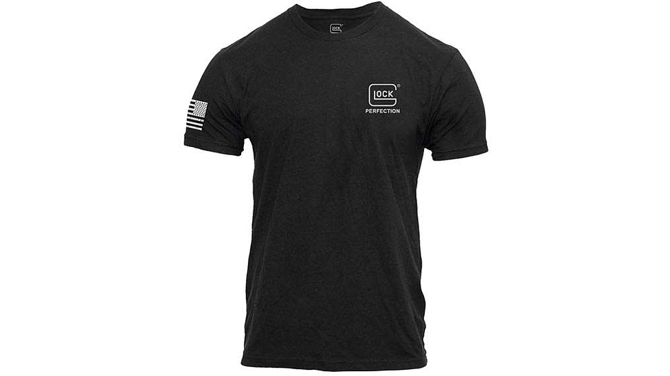Glock Perfection Flag Graphic T-Shirt - Men's, Black, Large, AP96393