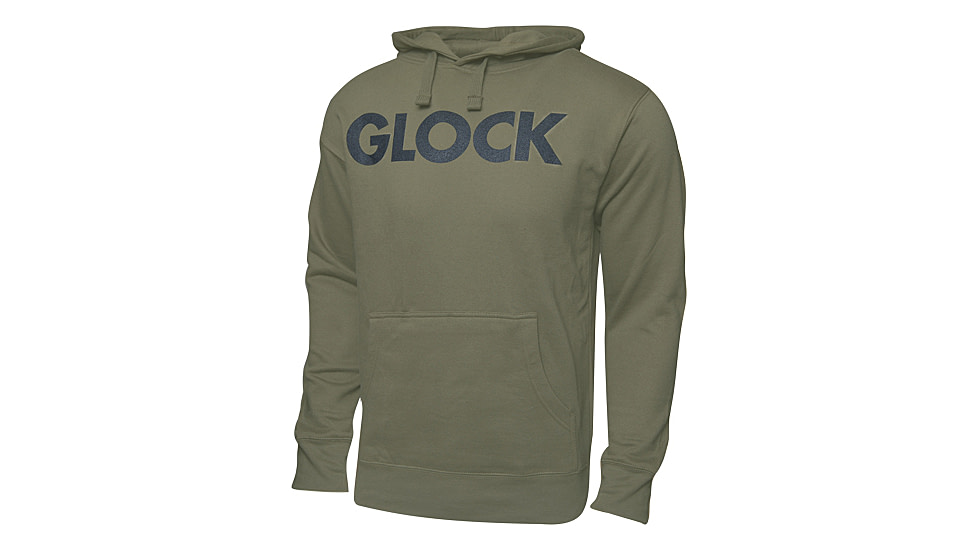 Glock Traditional Hoodie Green Large