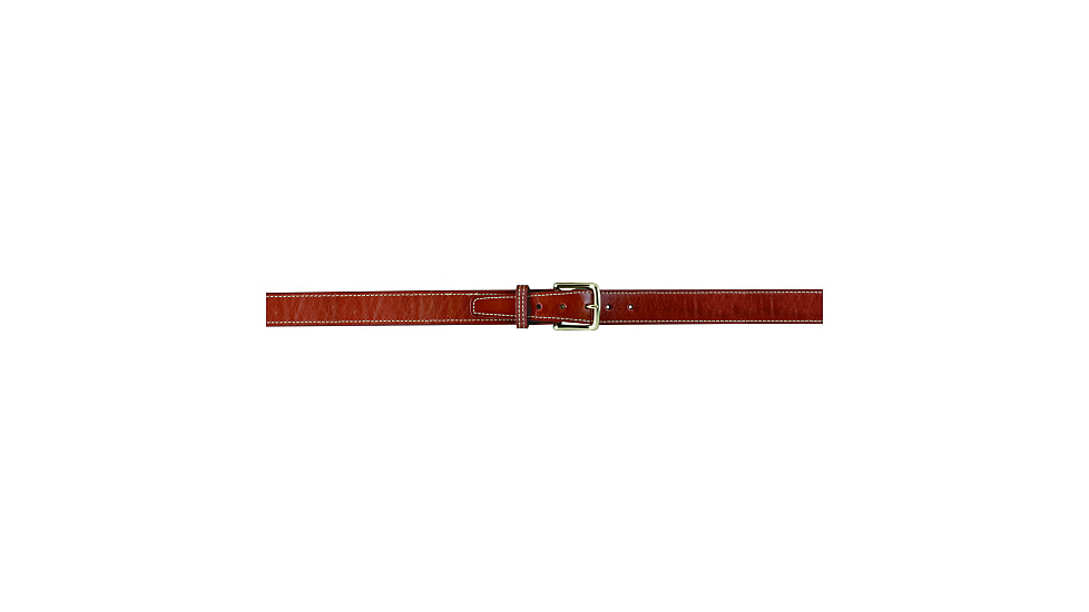 Gould &amp; Goodrich Shooters 1.25in Belt, 40in, Chestnut Brown, 190-40