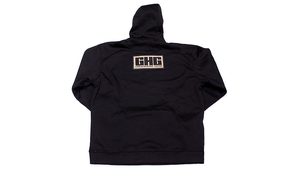 Greenhead Gear GHG Logo Hoodie - Mens, Black, 2XL, A1050006-BK-2XL