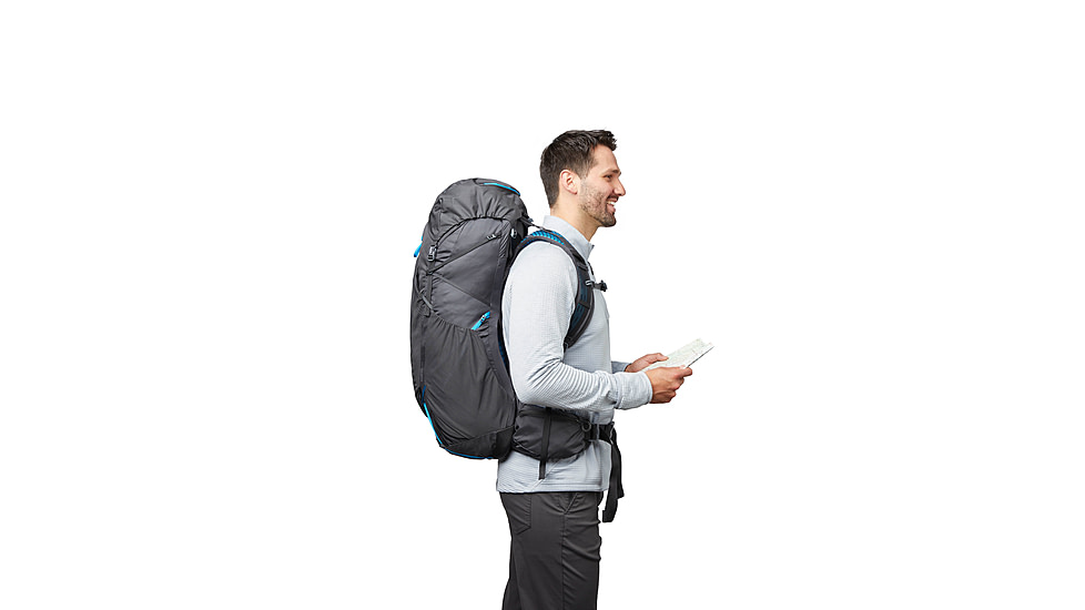 Gregory Focal 48L Backpack, Ozone Black, Large, 141325-7416
