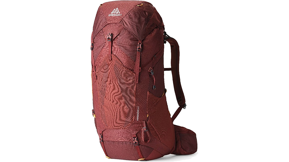 Gregory Paragon 60L Backpack - Mens, Desert Red, Small/Medium, 152343-A027