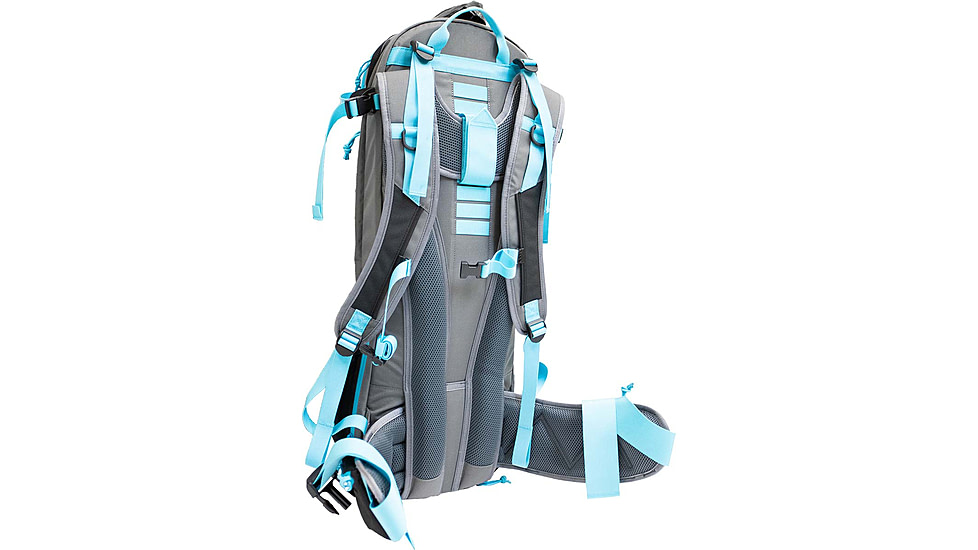 Grey Ghost Gear Apparition Short Barreled Rifle Bag, Black/Cayan Zips, GTG5874-2-49