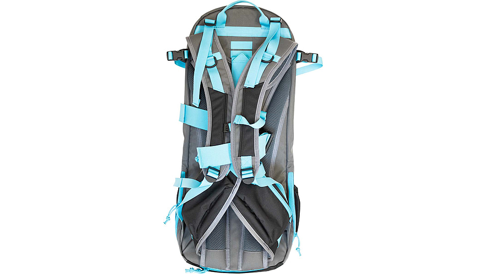 Grey Ghost Gear Apparition Short Barreled Rifle Bag, Black/Cayan Zips, GTG5874-2-49